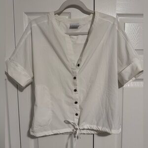 Columbia UPF Button Up Short-Sleeved Hiking Shirt